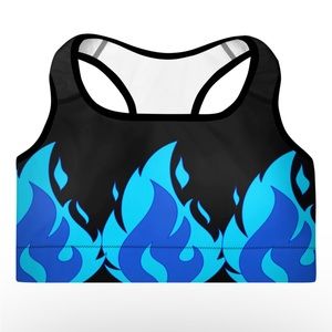 Hades inspired sports bra